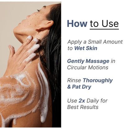 Wild Oak 5% Benzoyl Peroxide Face & Body Acne Wash
