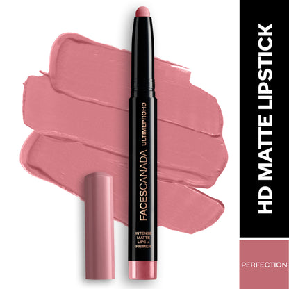Faces Canada Ultime Pro HD Intense Matte Lips + Primer - Perfection 01