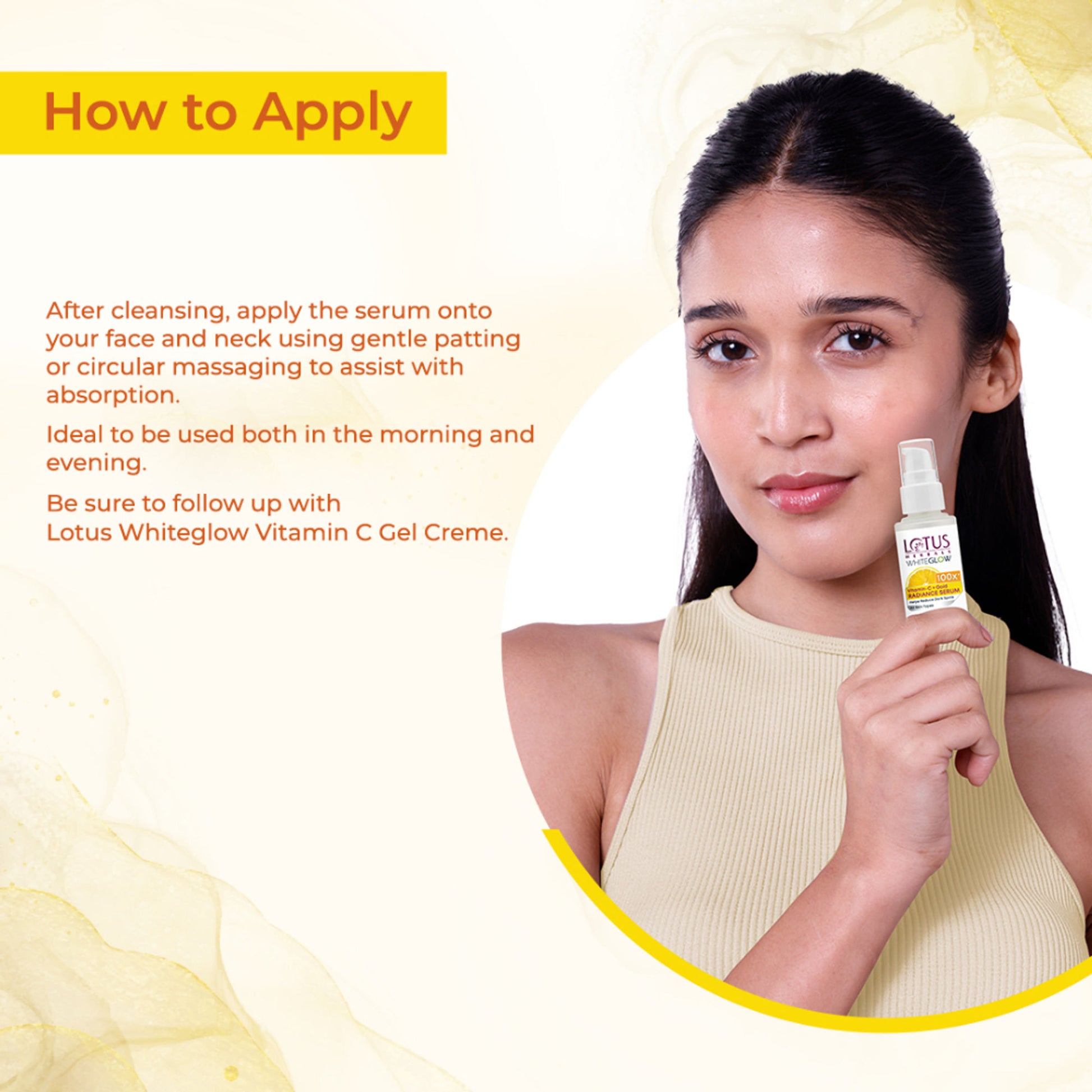 Lotus Herbals WhiteGlow Vitamin C + Gold Radiance Face Serum For Dark Spots, Dull & Uneven Skin Tone
