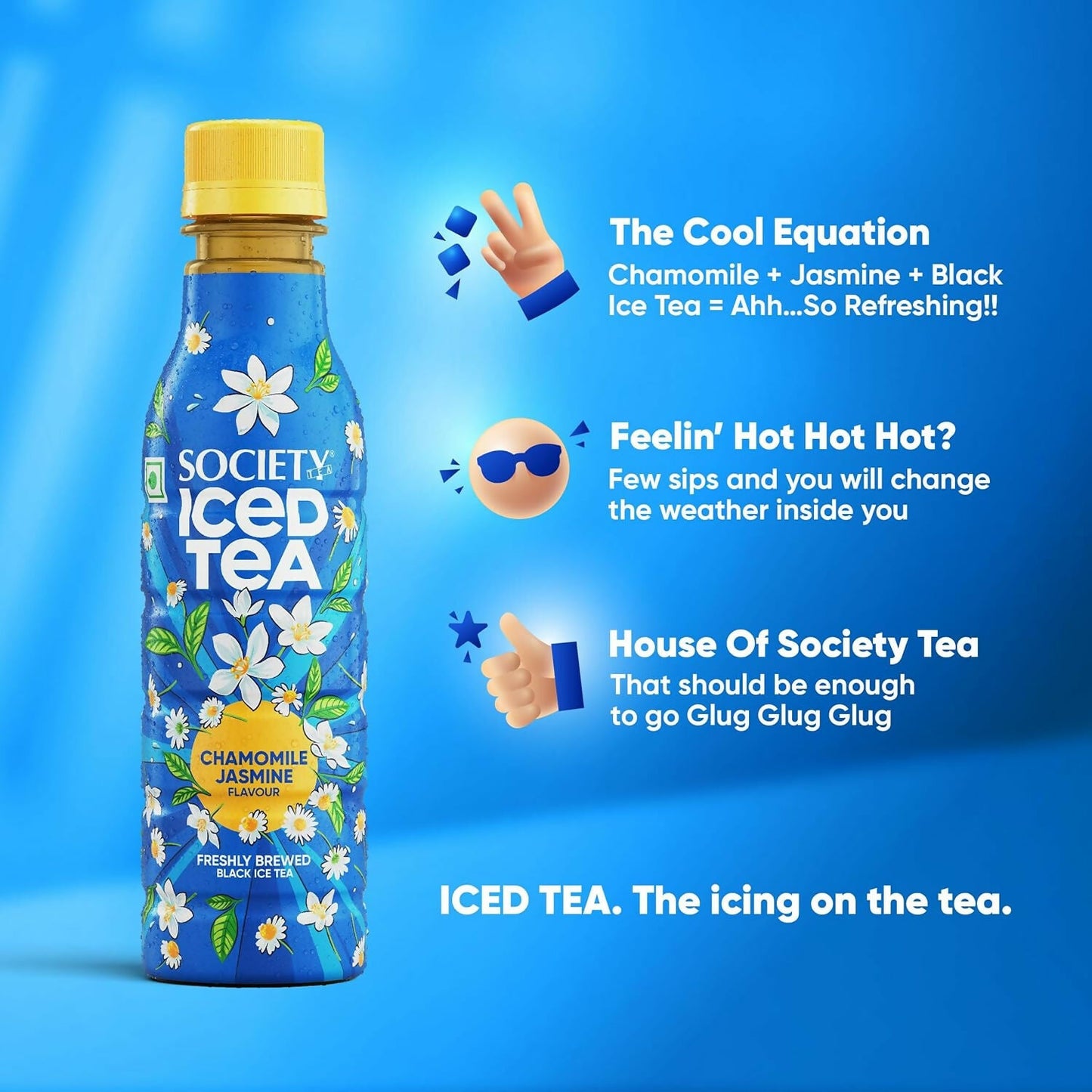 Society Iced Tea Bottle-Chamomile Jasmine