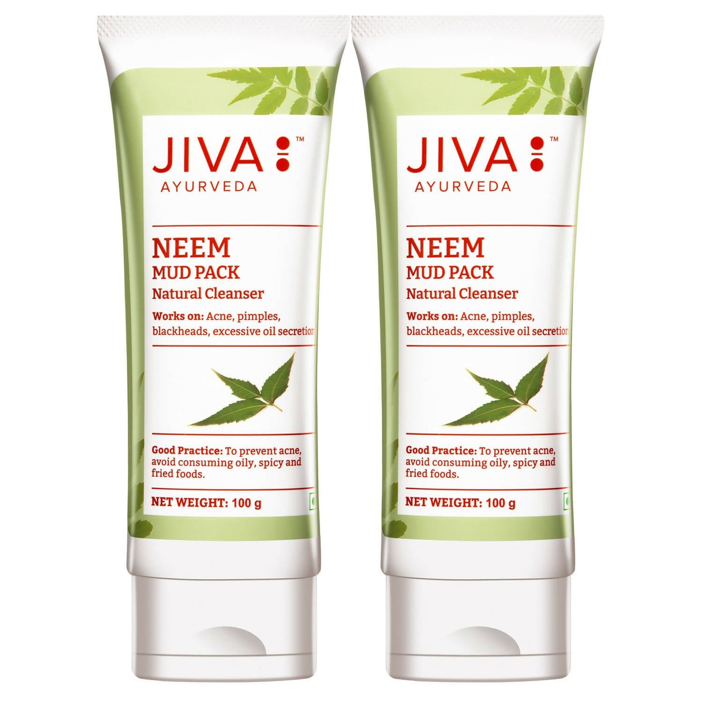Jiva Ayurveda Neem Mud Pack - Indyancart
