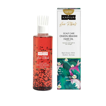 Kapiva Ayurveda Hair Rituals Onion Brahmi Hair Oil