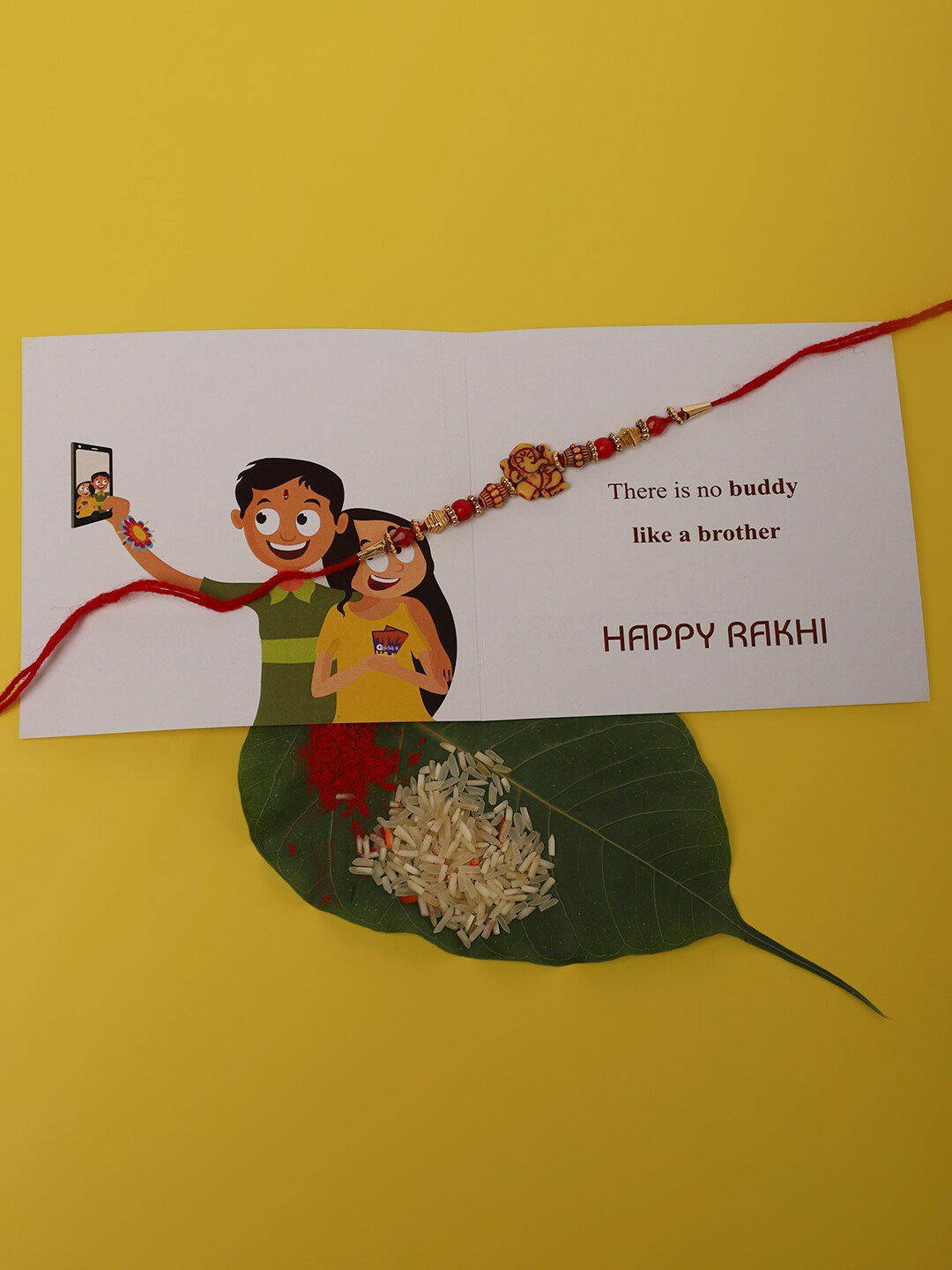 Anouk Unisex Beaded Thread Rakhi