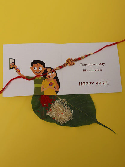 Anouk Unisex Beaded Thread Rakhi