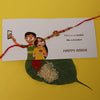 Dhiyona Unisex Beaded Thread Rakhi