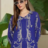 Indyancart IE Women Printed Regular Kurta with Trousers