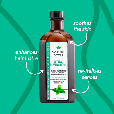 Nature Spell Peppermint Oil For Hair & Skin