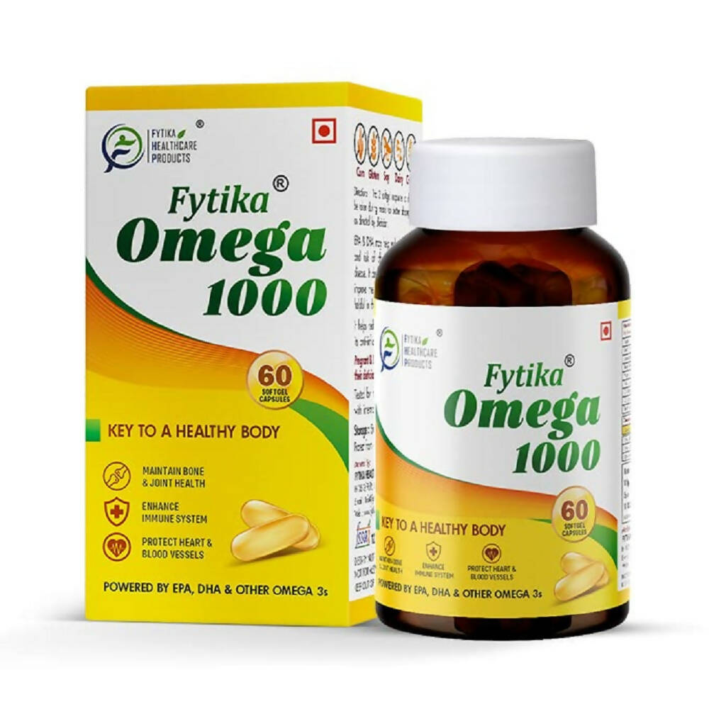 Fytika Omega 1000 Capsules - Indyancart