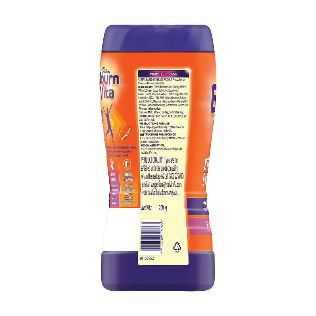 Cadbury Bournvita Chocolate Nutrition Drink - Indyancart