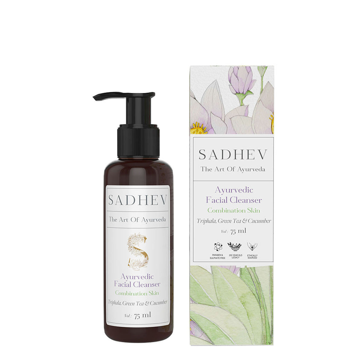 SADHEV Ayurvedic Facial Cleanser Combination Skin