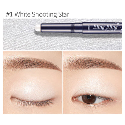 ETUDE Bling Bling Eyeshadow Stick - 01 White Shooting Star