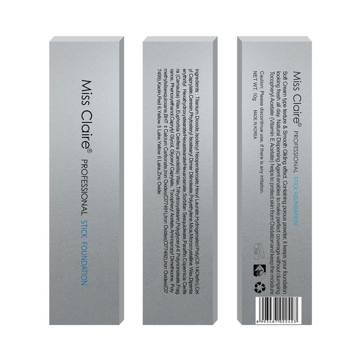 Miss Claire Prestige Stick Foundation - Fs36