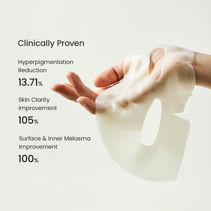 Biodance Radiant Vita Niacinamide Deep Mask pack of four with soothing skincare ingredients in individual sachets