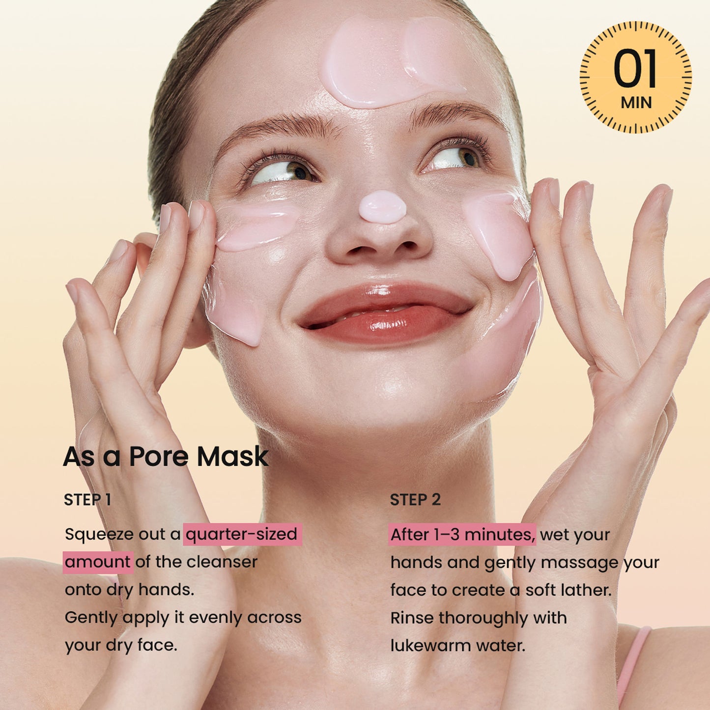 Biodance Collagen Mask To Foam Cleanser