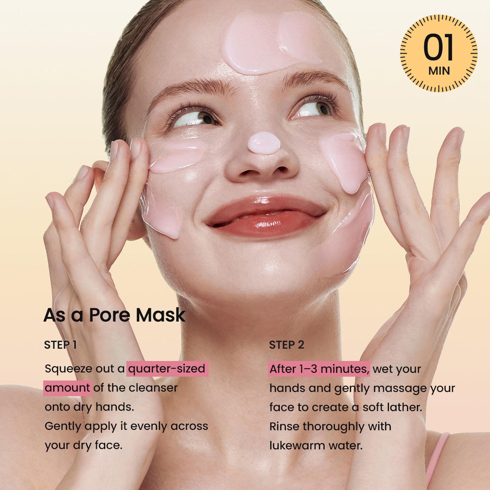 Biodance Collagen Mask To Foam Cleanser