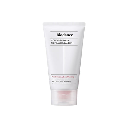Biodance Collagen Mask To Foam Cleanser