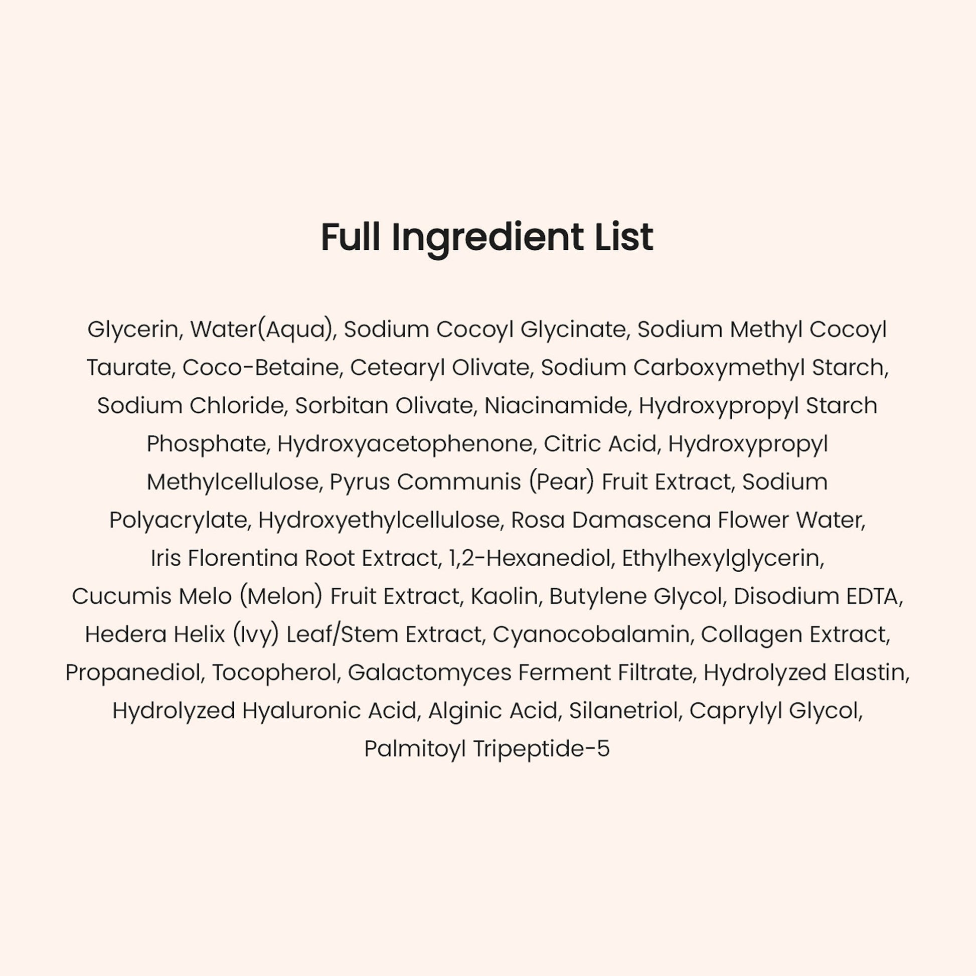 Biodance Collagen Mask To Foam Cleanser