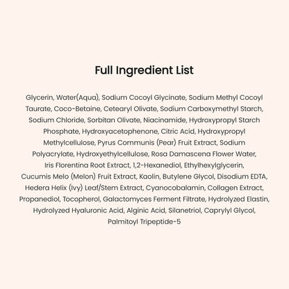 Biodance Collagen Mask To Foam Cleanser