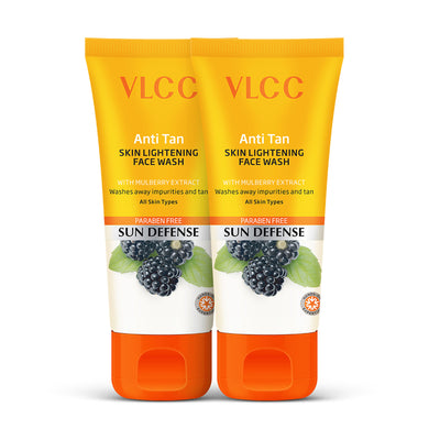 VLCC Anti Tan Skin Lightening Face Wash Buy 1 Get 1 Free