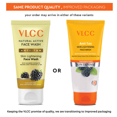 VLCC Anti Tan Skin Lightening Face Wash Buy 1 Get 1 Free