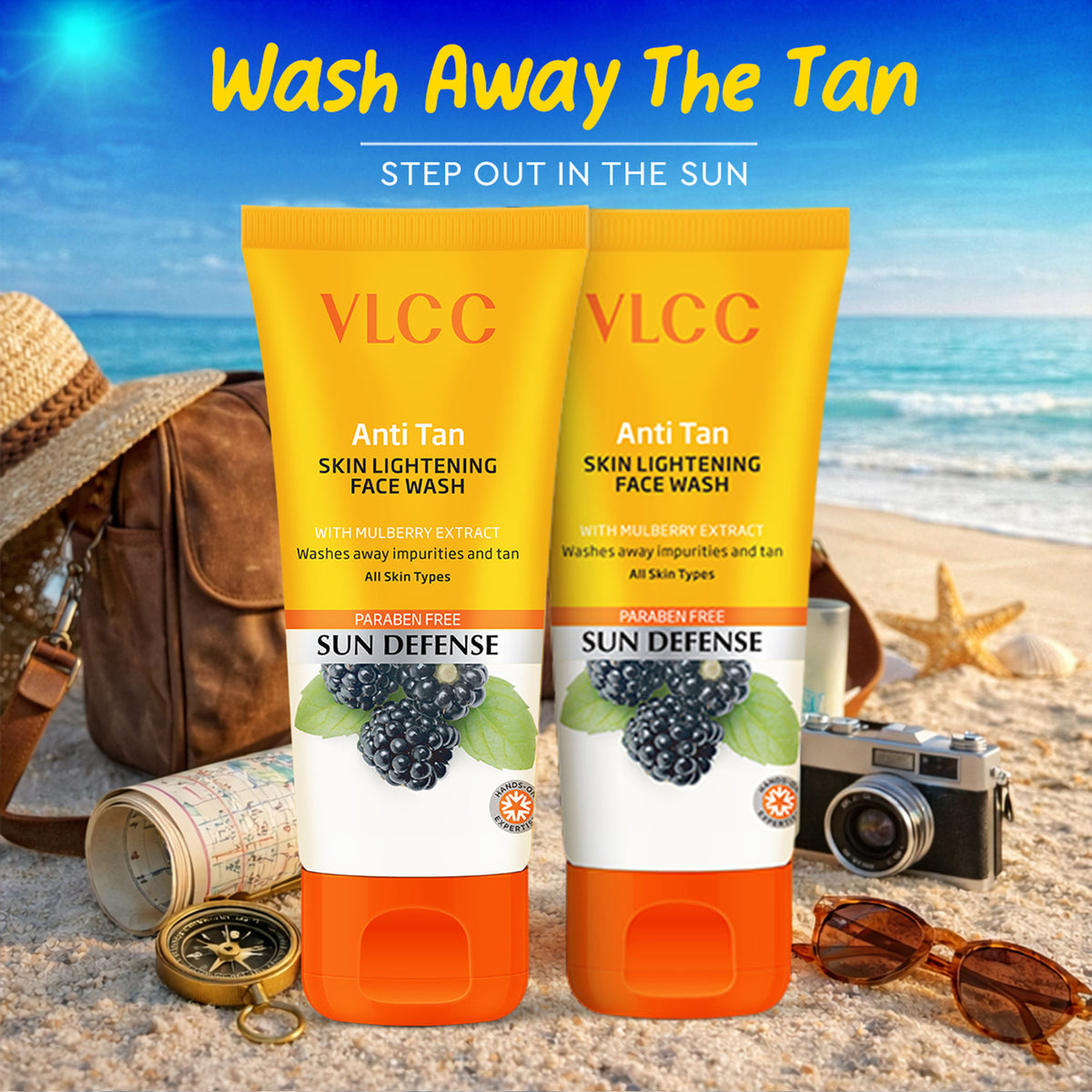 VLCC Anti Tan Skin Lightening Face Wash Buy 1 Get 1 Free