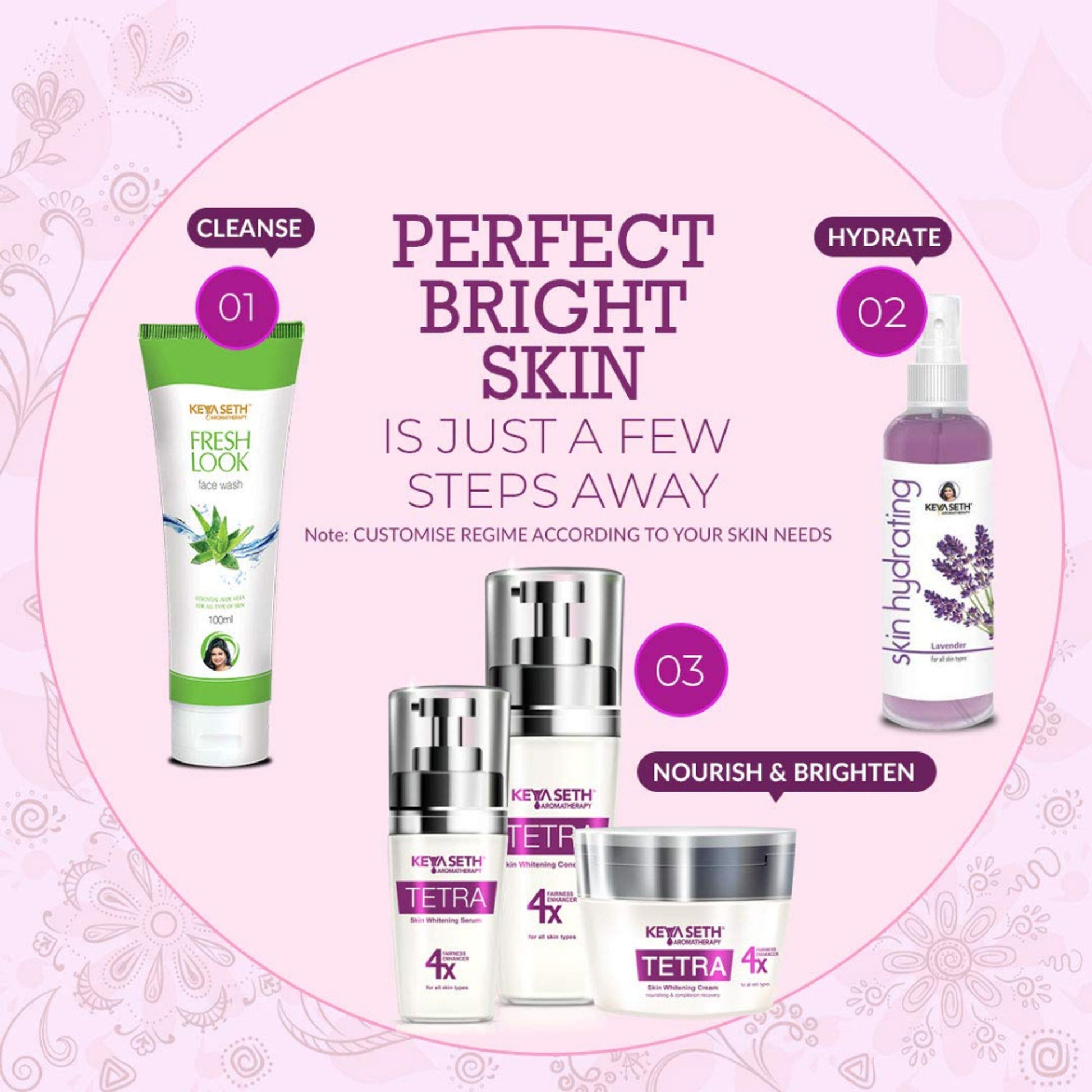Keya Seth Aromatherapy Tetra Skin Whitening Serum