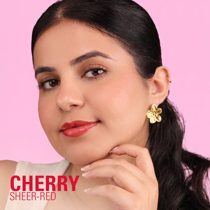 Makeup Revolution Pout Bomb Plumping Gloss - Cherry Sheer Red