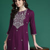 Dhiyona IE Floral Embroidered Floral Kurta