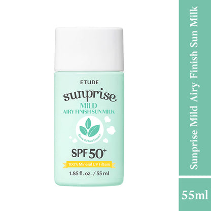 ETUDE Sunprise Mild Airy Finish Sun Milk