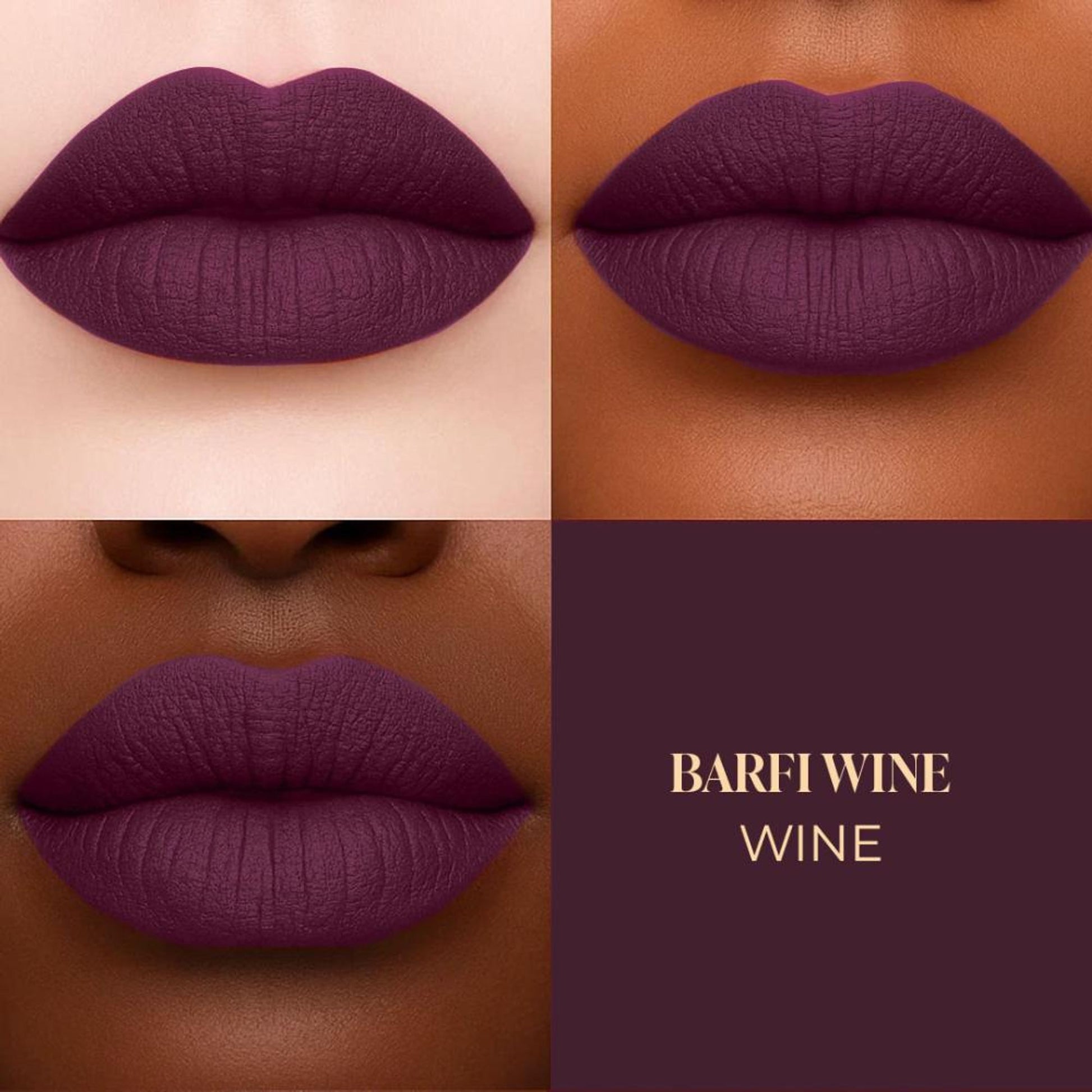LoveChild Masaba The Batua Satin Lipstick - Barfi Wine