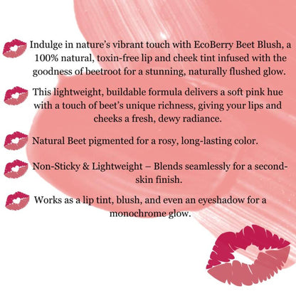 Ecoberry Beet Lip & Cheek Water Tint