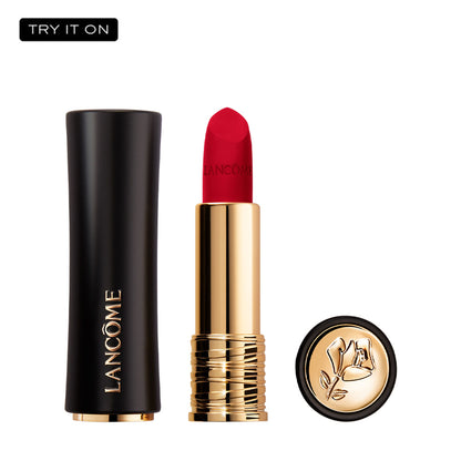 Lancome L'Absolu Rouge Drama Matte Lipstick - Shade Longwear Pigmented Makeup - Light My Rouge