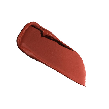 Lancome L'Absolu Rouge Drama Matte lipstick in shade Espresso Rush, showcasing deep, pigmented matte lipstick on smooth lips.