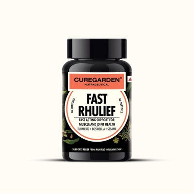 Curegarden Natural Rhulief Softgels