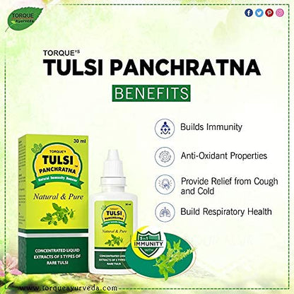 Torque's Tulsi Panchratna-Natural Immunity Booster