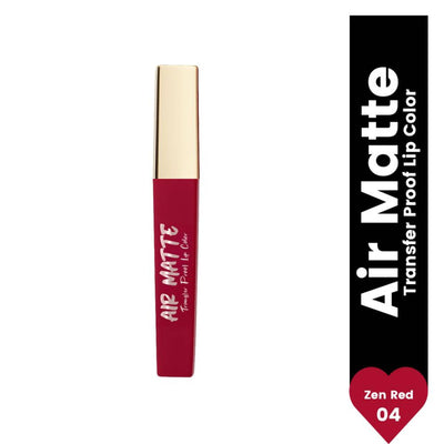 Matt look Air Matte Transfer Proof Lip Color - Zen Red 04