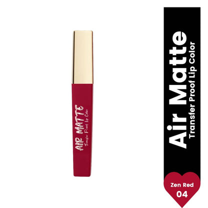 Matt look Air Matte Transfer Proof Lip Color - Zen Red 04