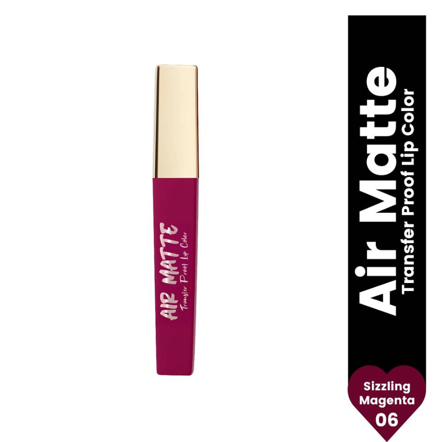 Matt look Air Matte Transfer Proof Lip Color - Sizzling Magenta 06