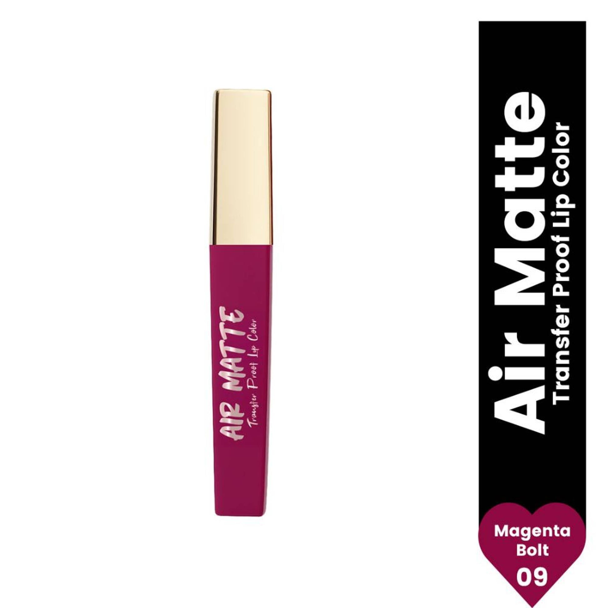 Matt look Air Matte Transfer Proof Lip Color - Magenta Bolt 09