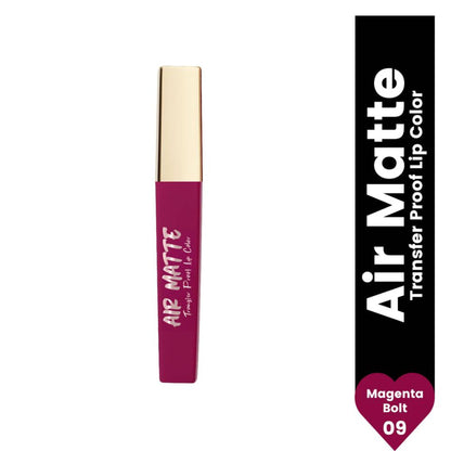 Matt look Air Matte Transfer Proof Lip Color - Magenta Bolt 09