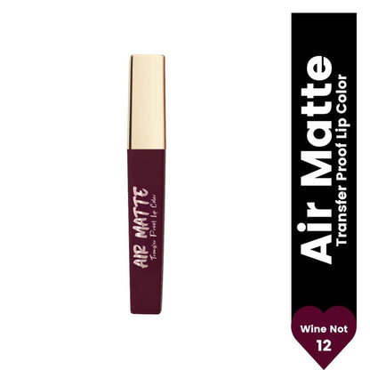Matt look Air Matte Transfer Proof Lip Color - Wine Not 12