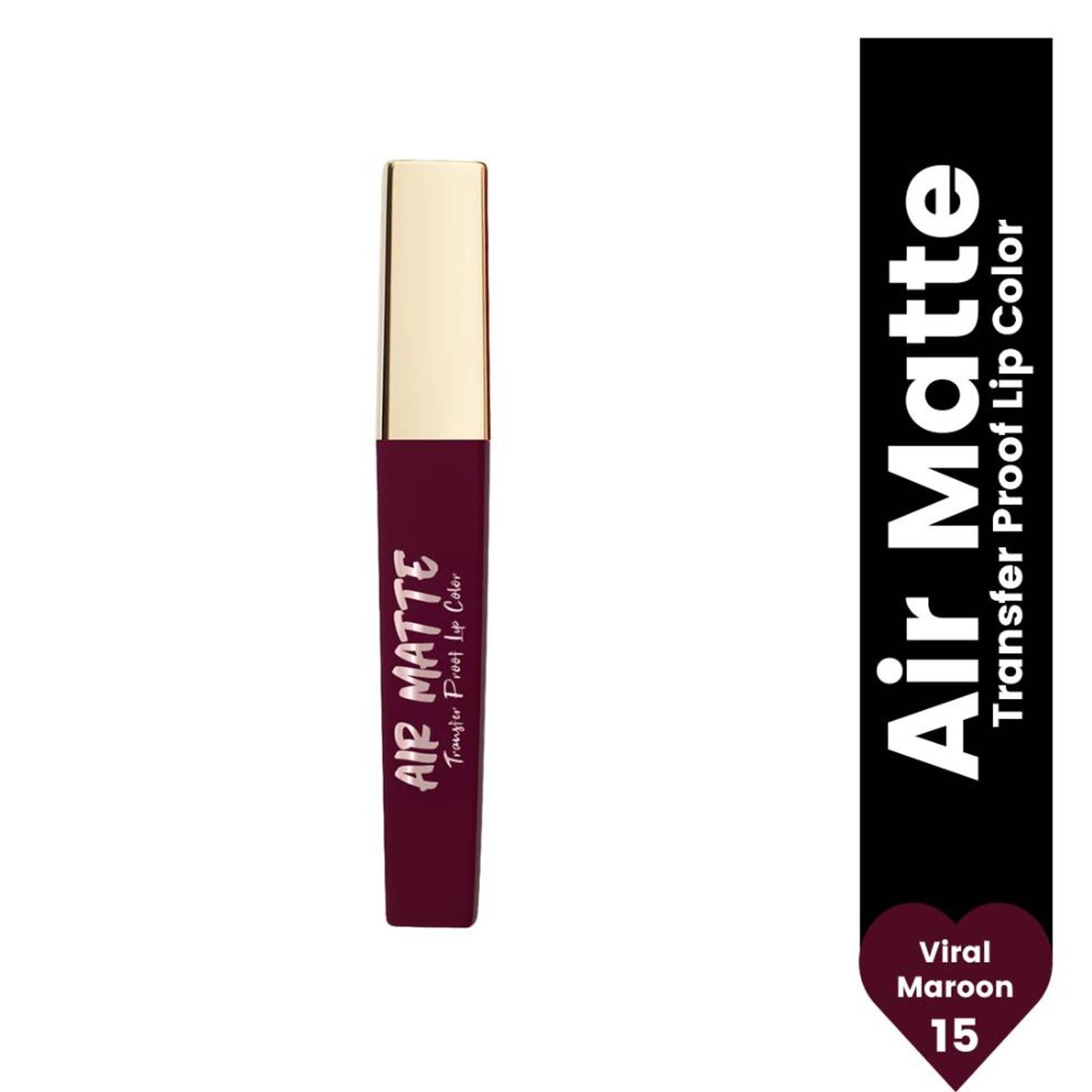 Matt look Air Matte Transfer Proof Lip Color - Viral Maroon 15