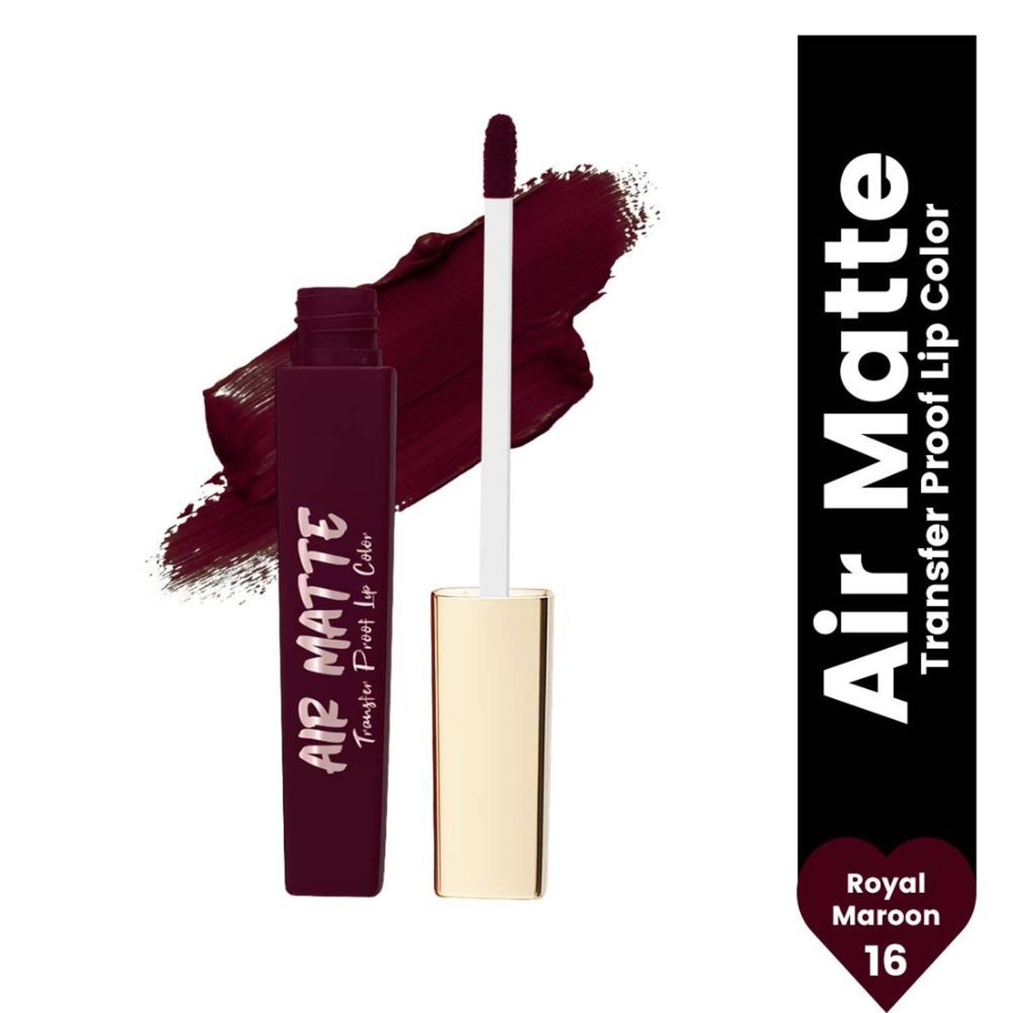 Matt look Air Matte Transfer Proof Lip Color - Royal Maroon 16
