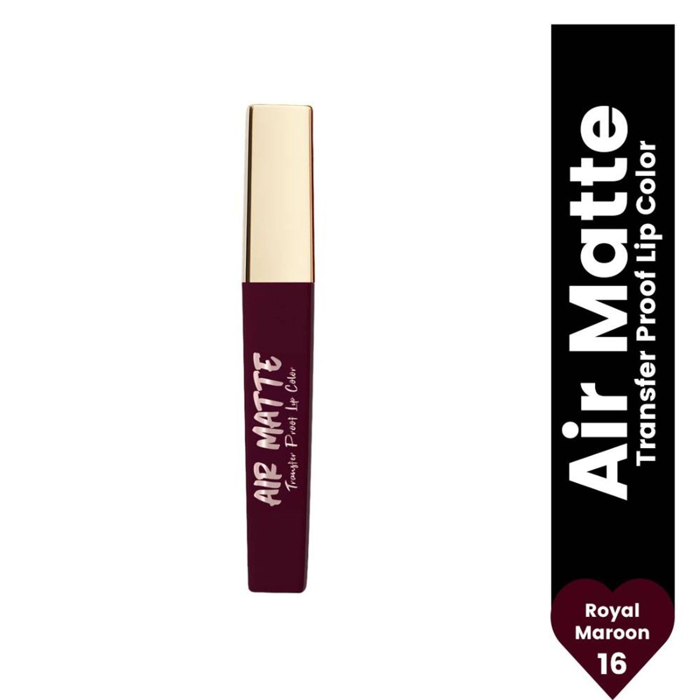 Matt look Air Matte Transfer Proof Lip Color - Royal Maroon 16