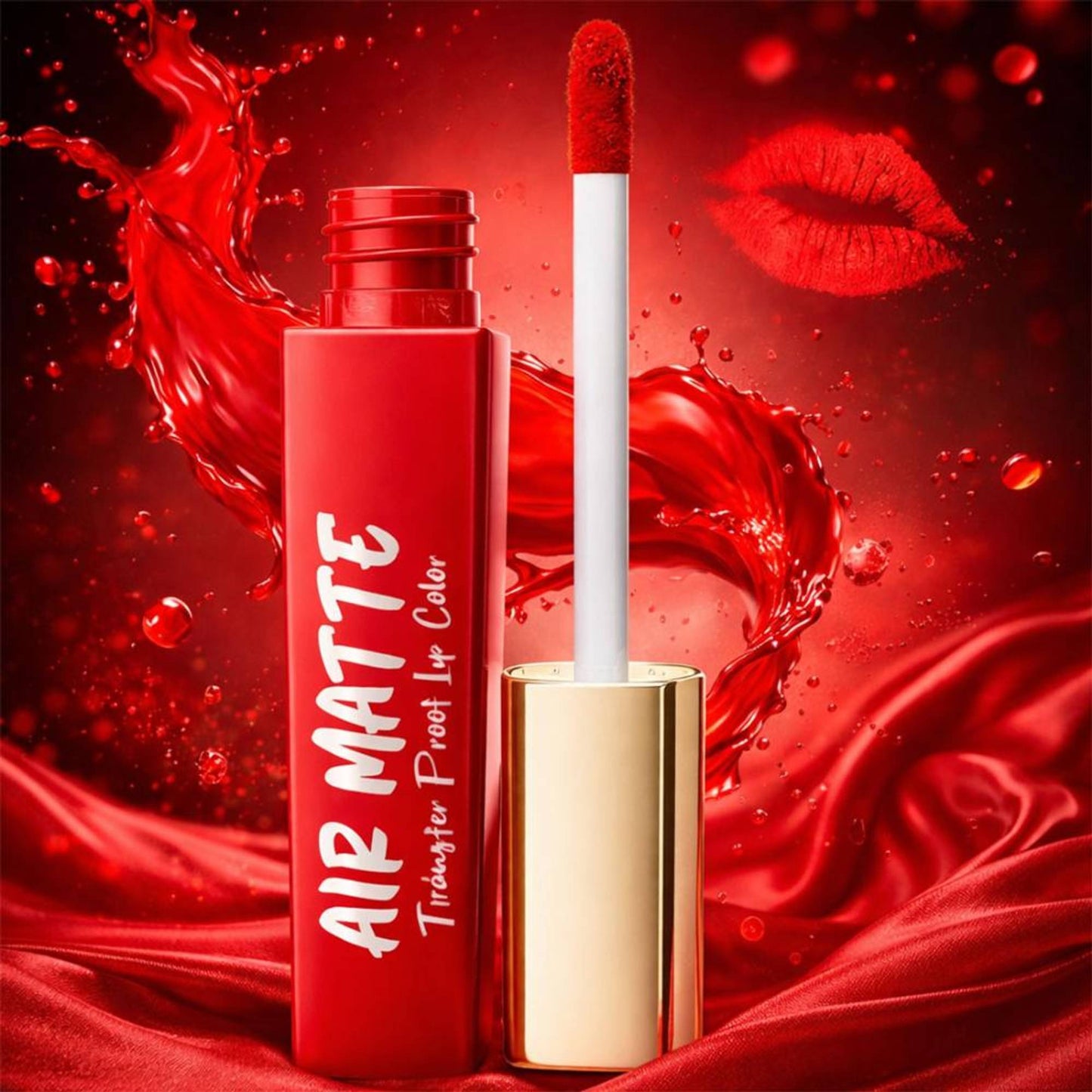 Matt look Air Matte Transfer Proof Lip Color - Royal Maroon 16