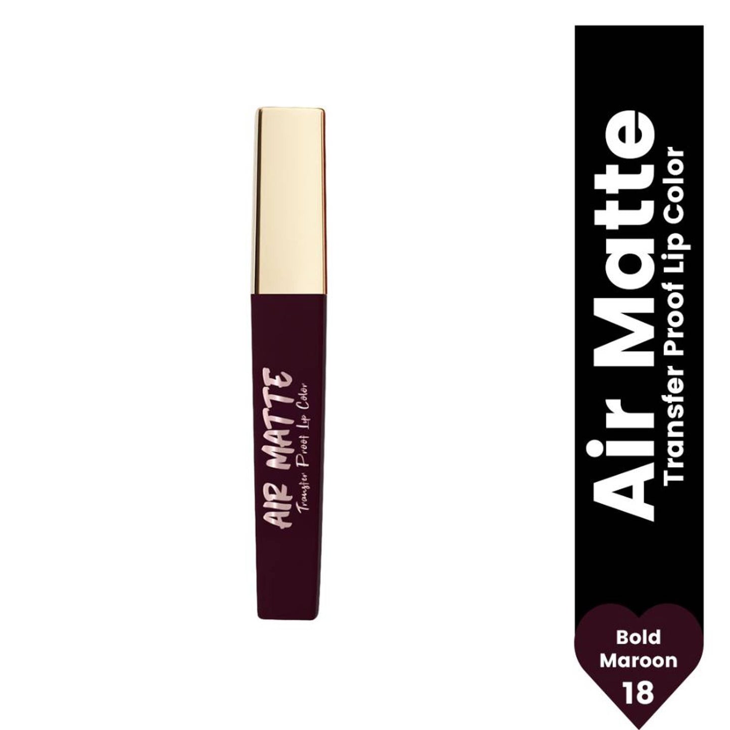 Matt look Air Matte Transfer Proof Lip Color - Bold Maroon 18