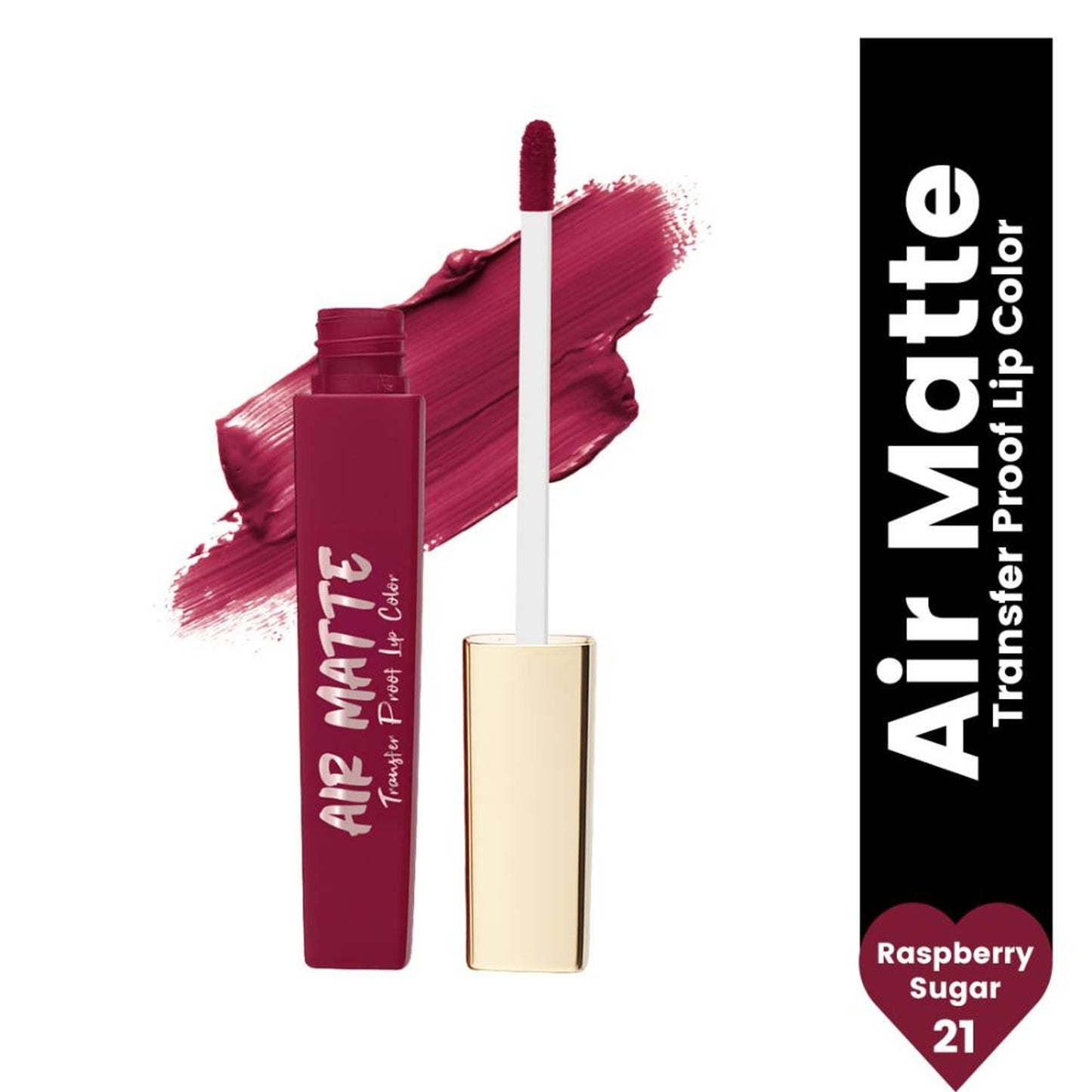 Matt look Air Matte Transfer Proof Lip Color - Raspbery Sugar 21