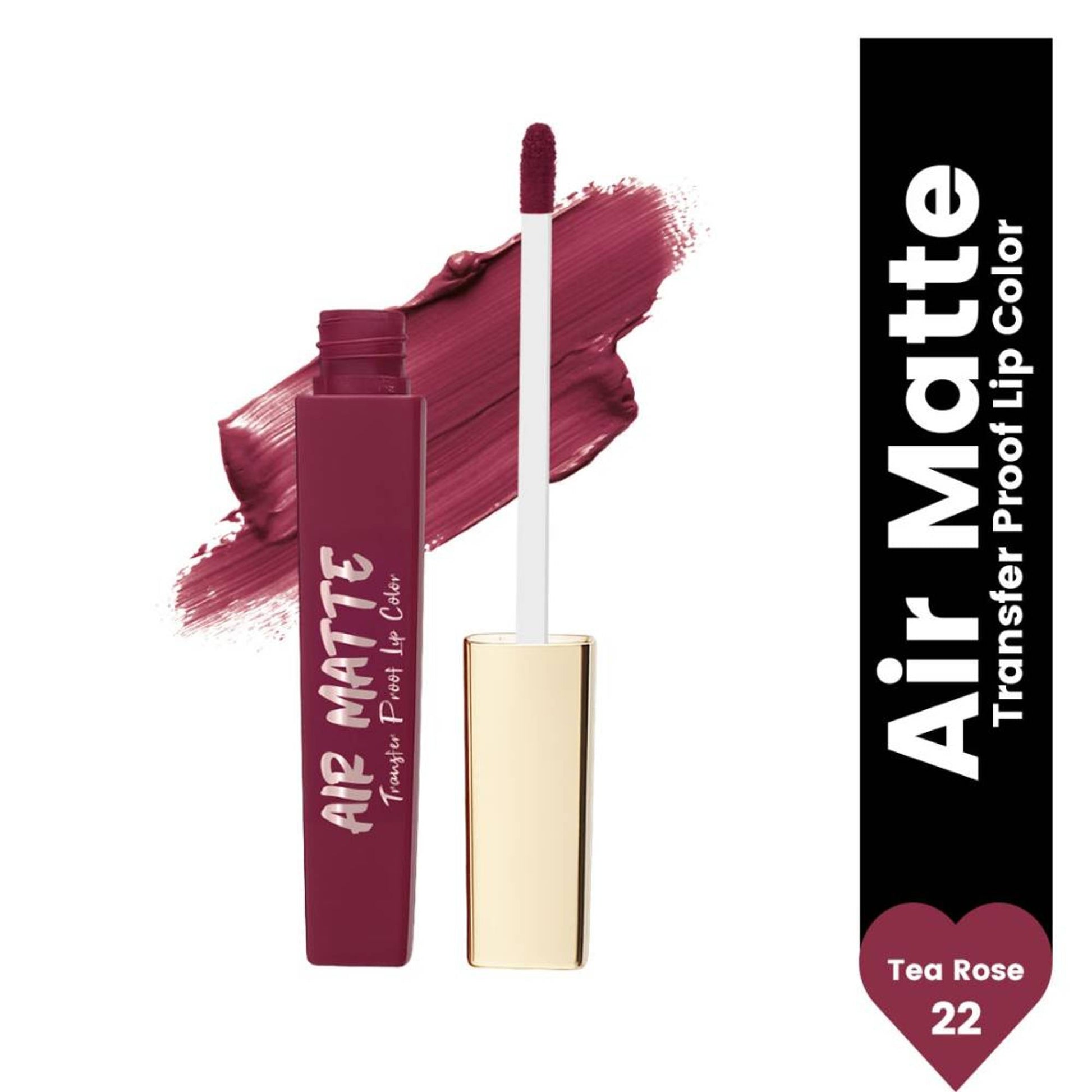 Matt look Air Matte Transfer Proof Lip Color - Tea Rose 22