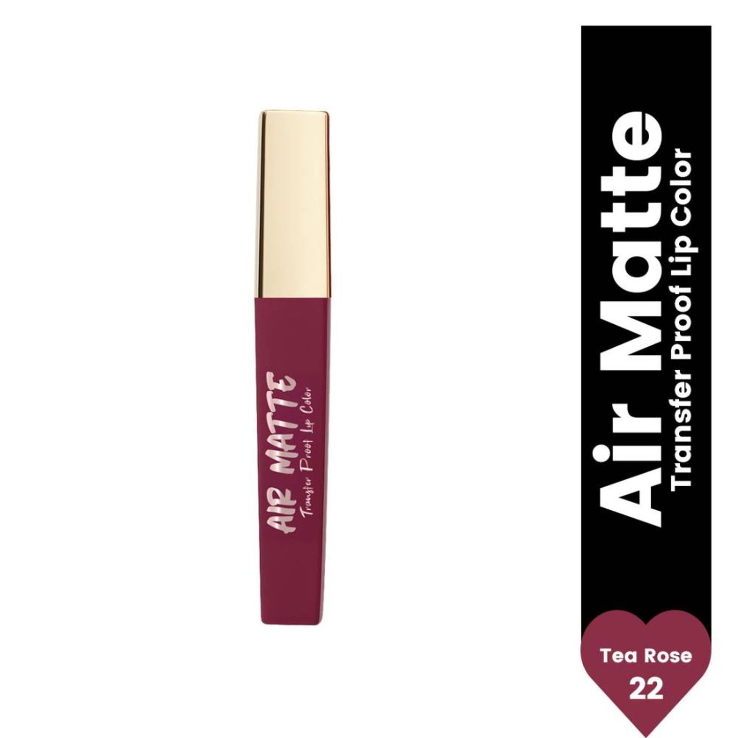 Matt look Air Matte Transfer Proof Lip Color - Tea Rose 22