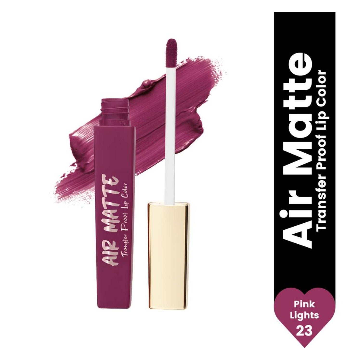Matt look Air Matte Transfer Proof Lip Color - Pink Ligths 23